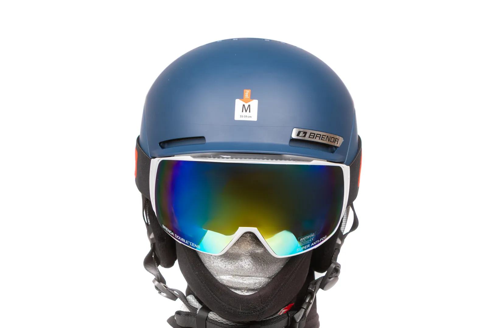 SG-10A white и шлем MONU blue