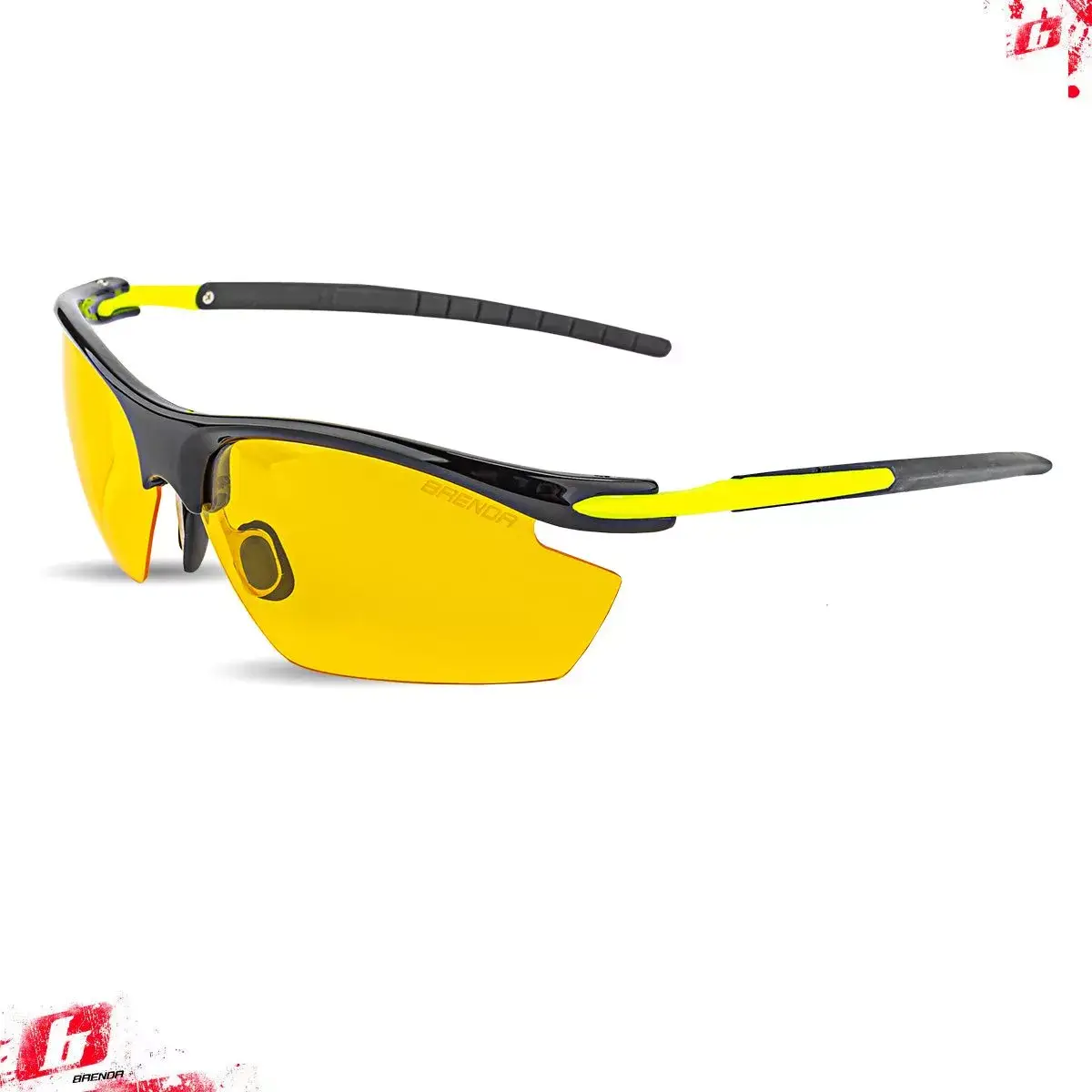 Brenda 19222 C2 Black-Yellow